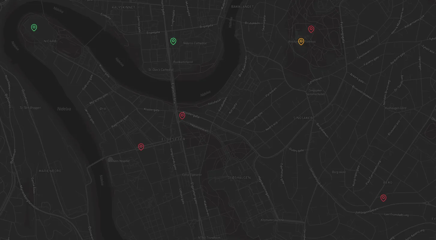Node map